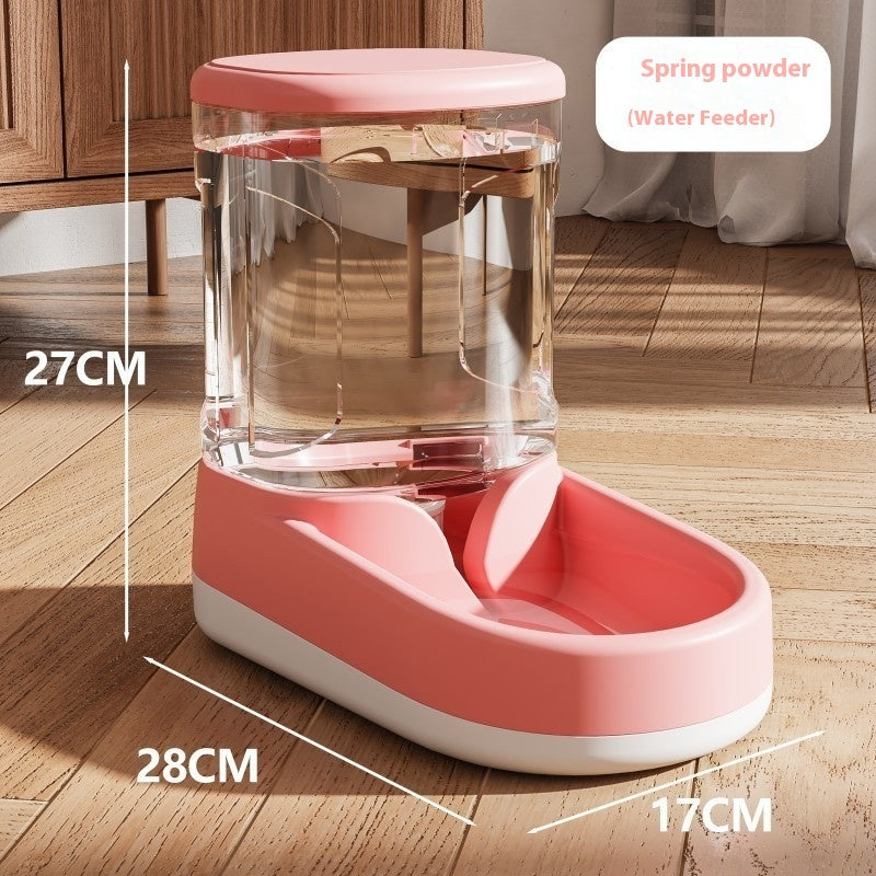 2 in 1 pet feeder and water dispenser for dogs and cats.