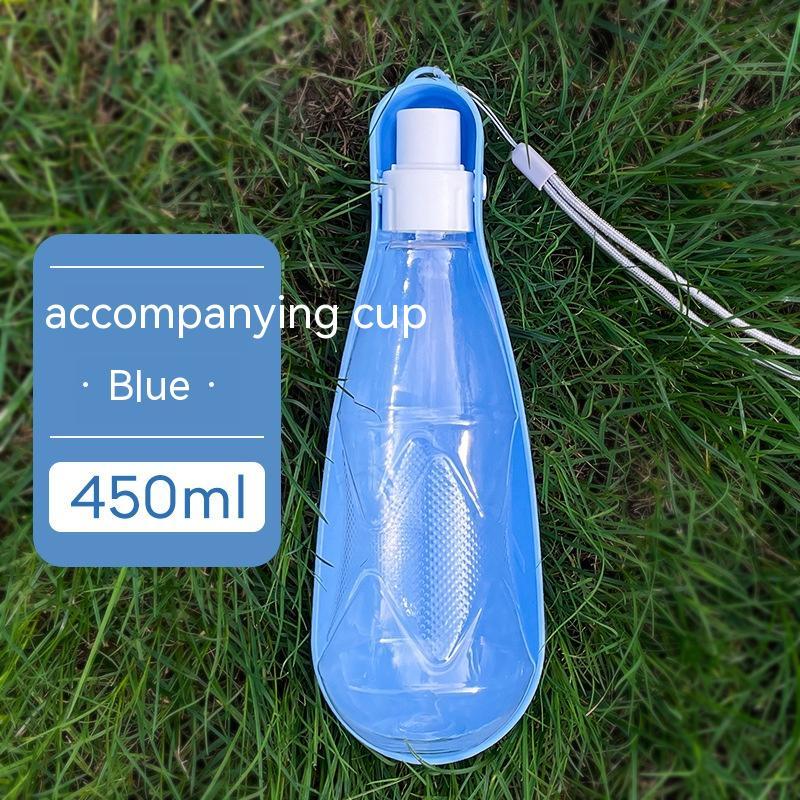 Portable Dog Water Bottle with Bowl for Travel and Walking