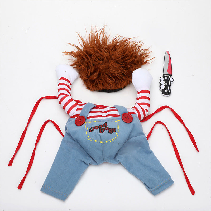 Halloween Pet Costume Pet Dog Funny Clothes Adjustable. Cosplay Costume