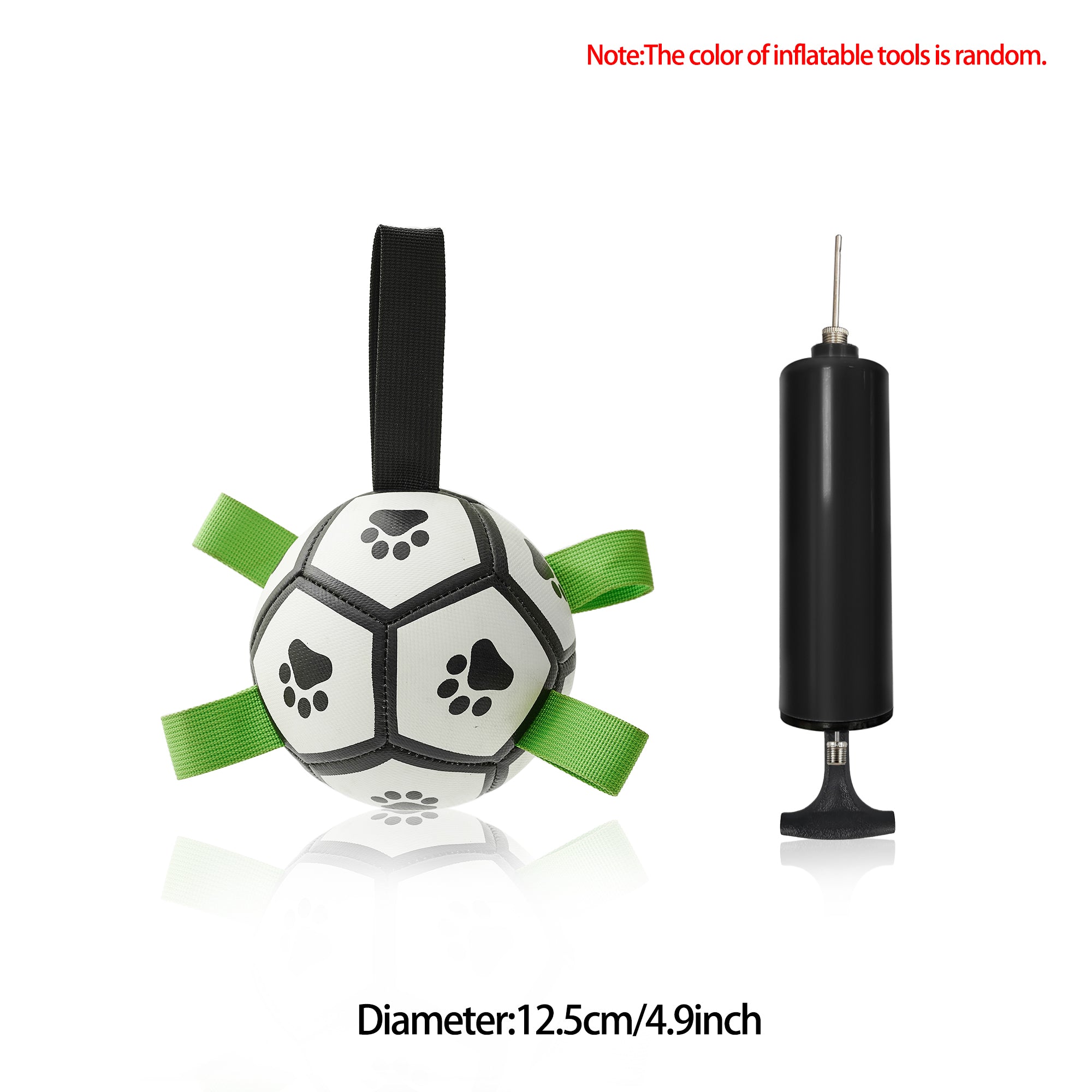Interactive Dog Ball Toy with Rope Durable Toy for Play and Training