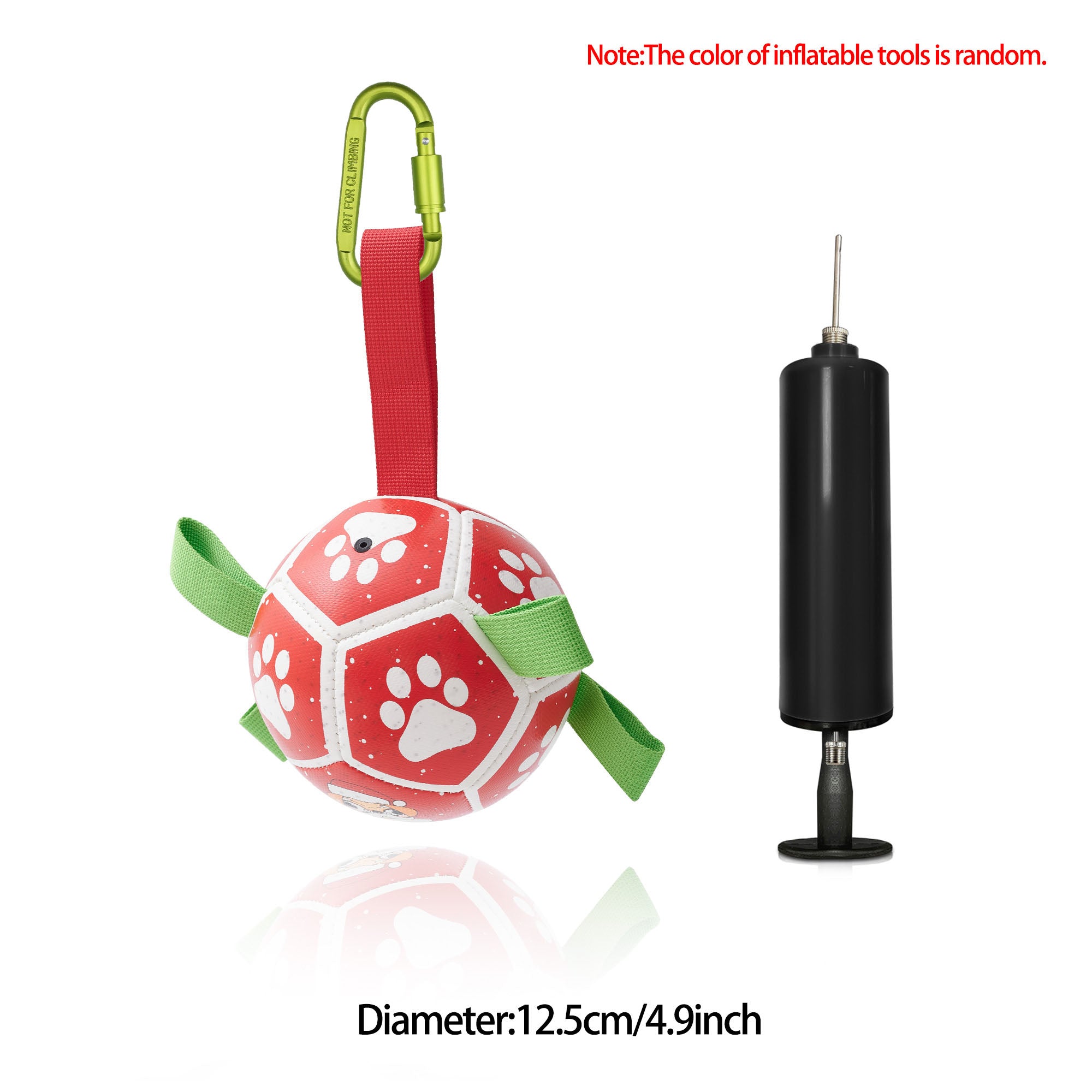 Interactive Dog Ball Toy with Rope Durable Toy for Play and Training