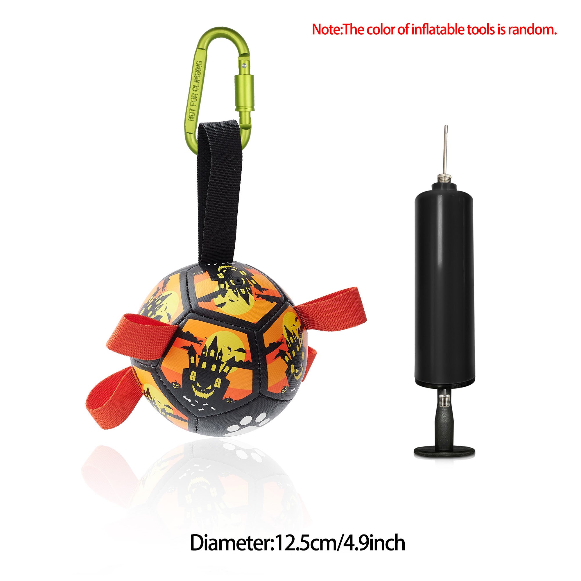 Interactive Dog Ball Toy with Rope Durable Toy for Play and Training