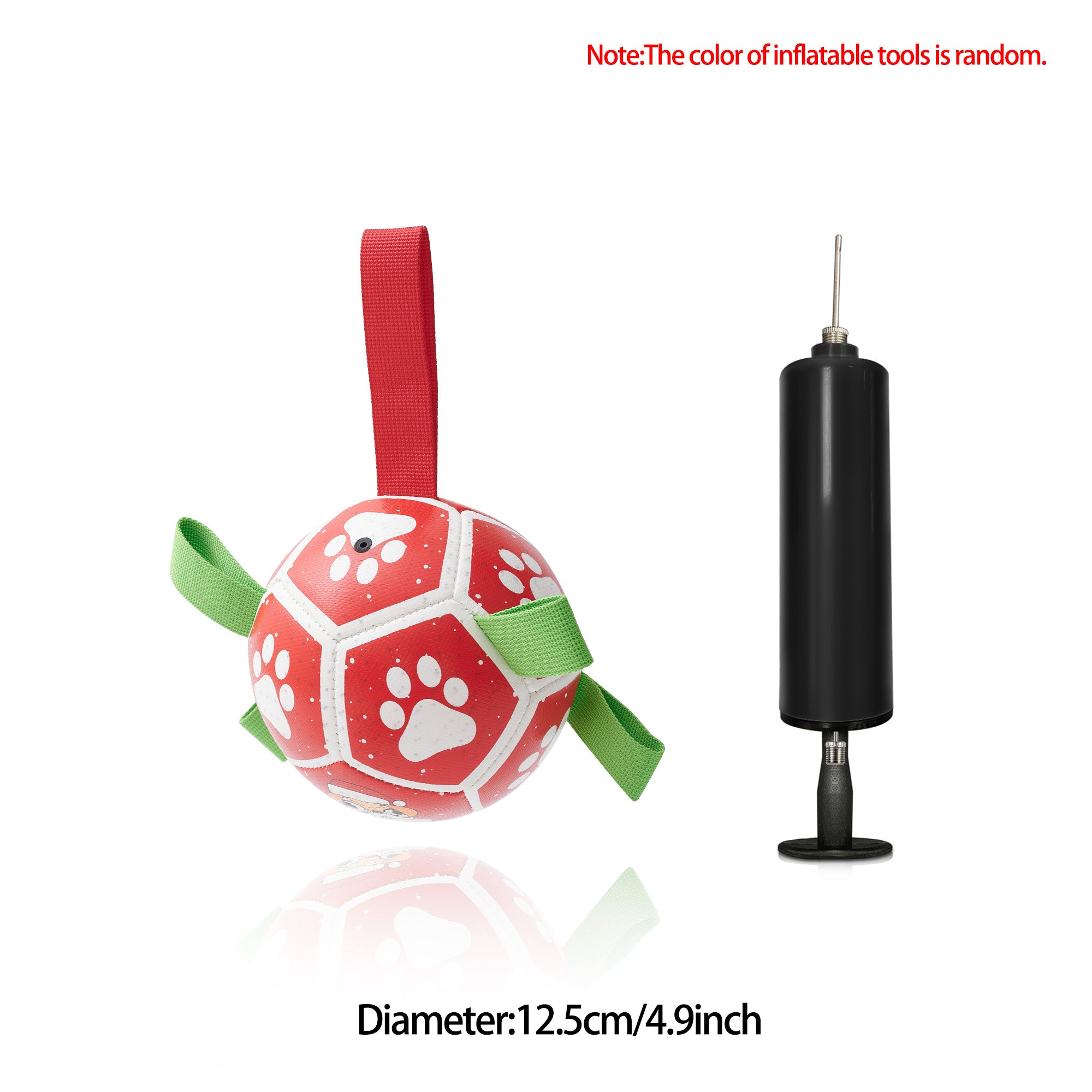 Interactive Dog Ball Toy with Rope Durable Toy for Play and Training