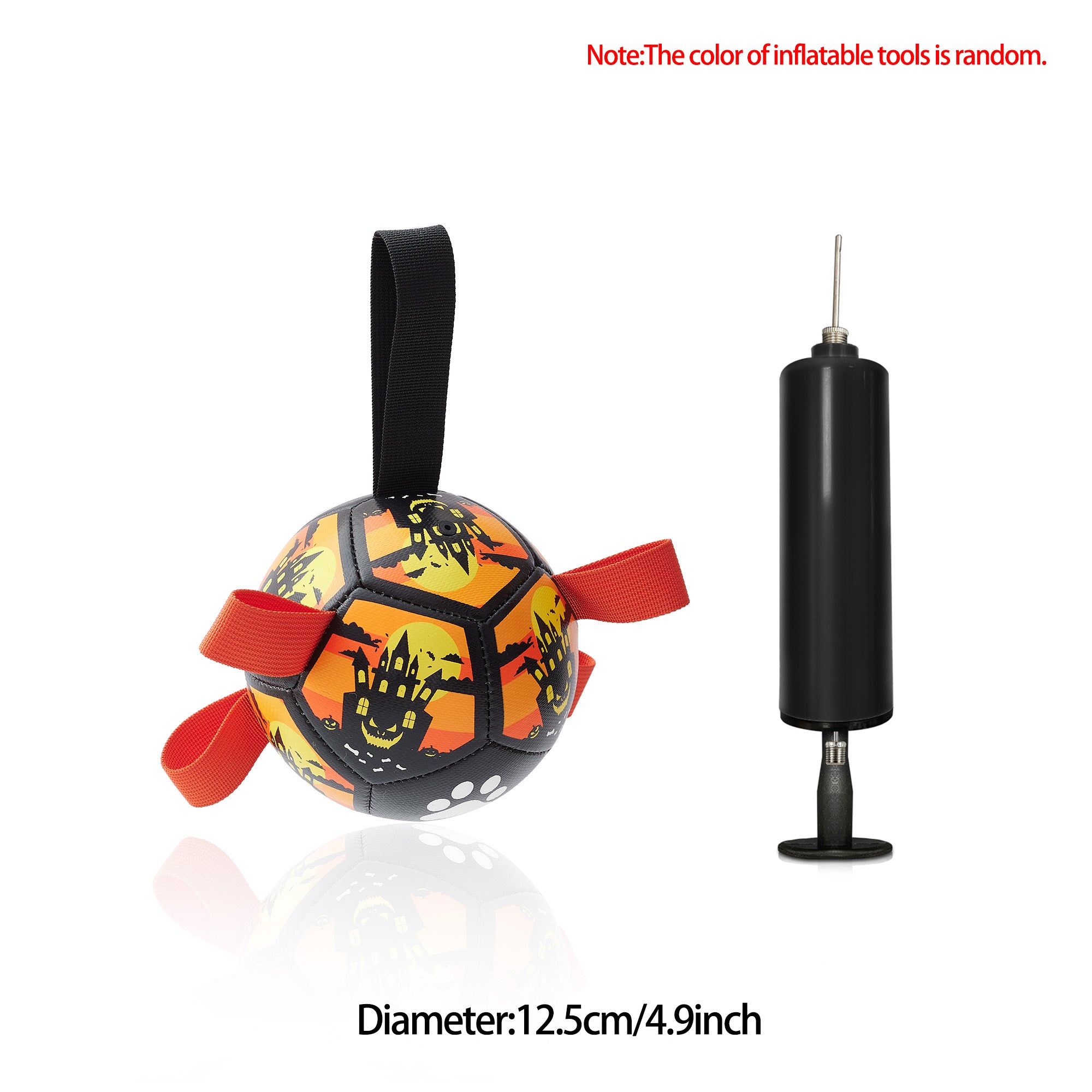 Interactive Dog Ball Toy with Rope Durable Toy for Play and Training