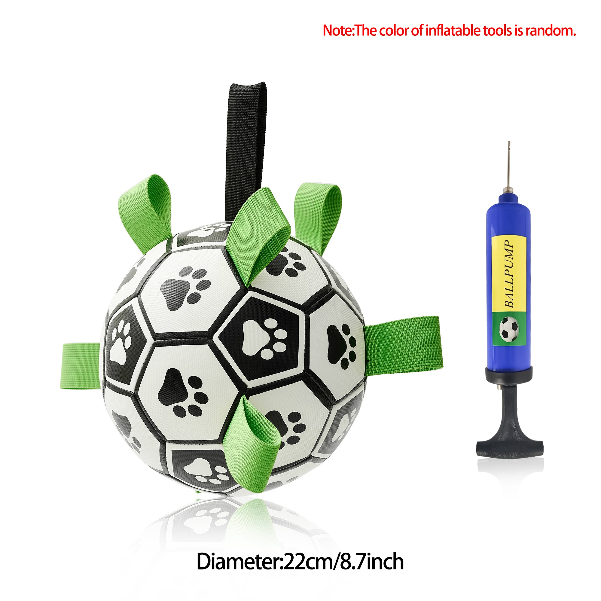 Interactive Dog Ball Toy with Rope Durable Toy for Play and Training