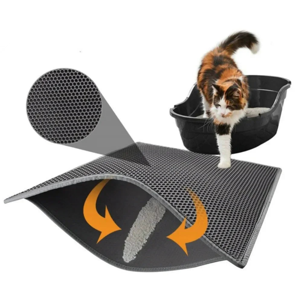 Cat's Essentials Pet Cat Litter Pad Waterproof EVA Double Layer