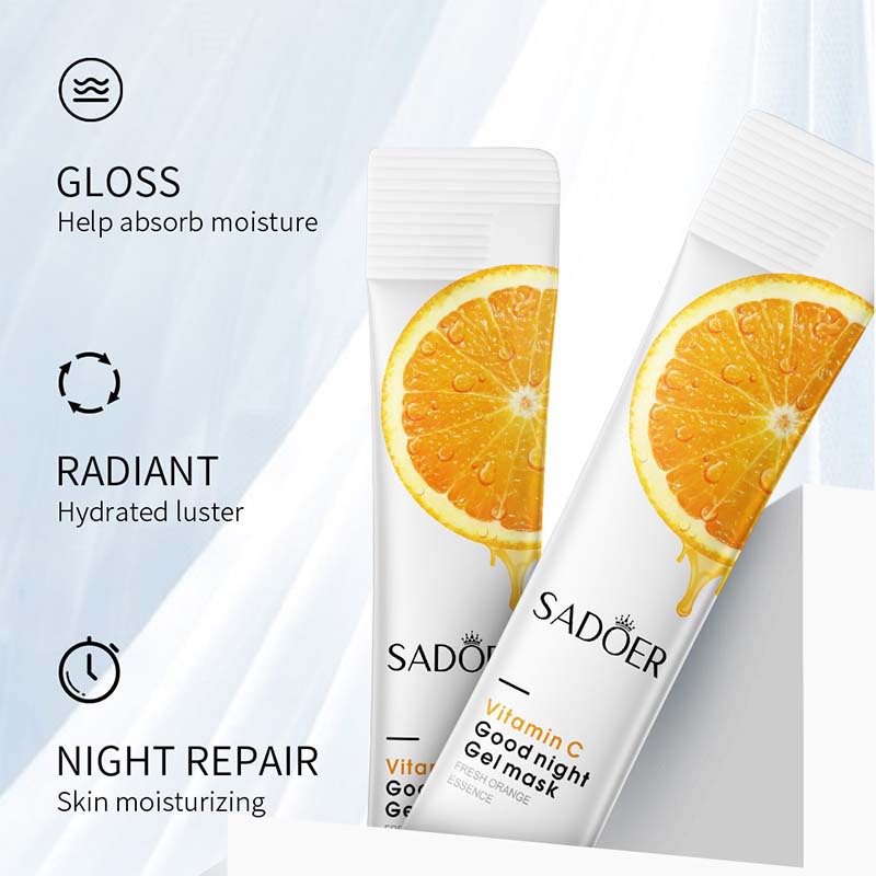 SADOER Vitamin C Good Night Gel Mask 20pcs