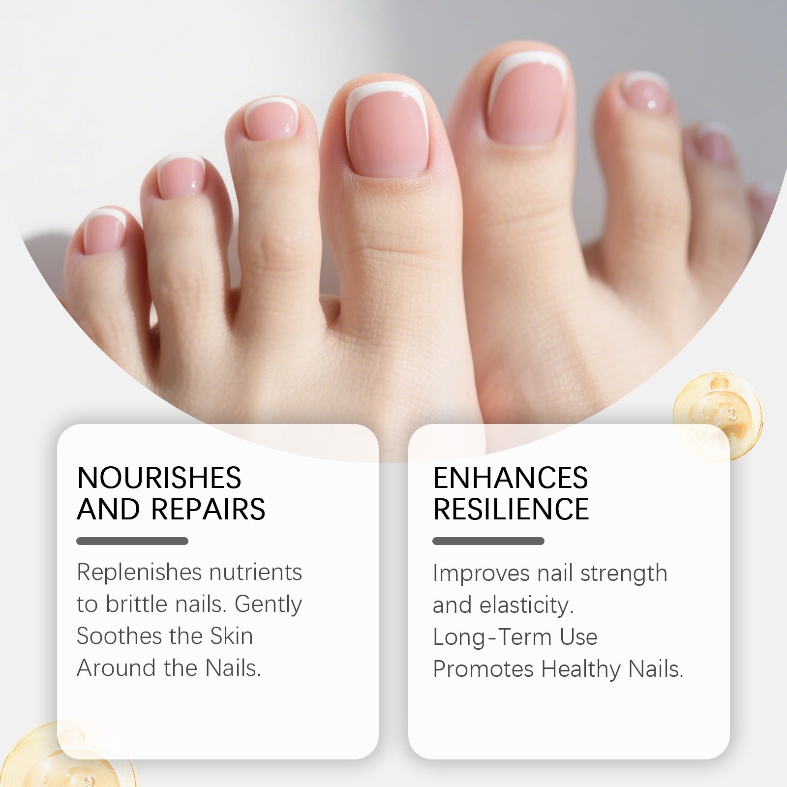 Ginger Nail Repair Patches